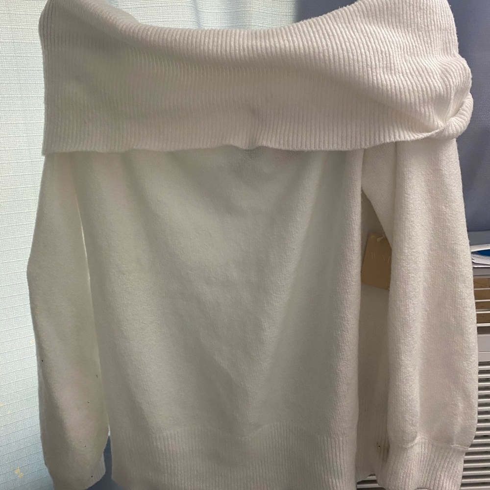 White sweater